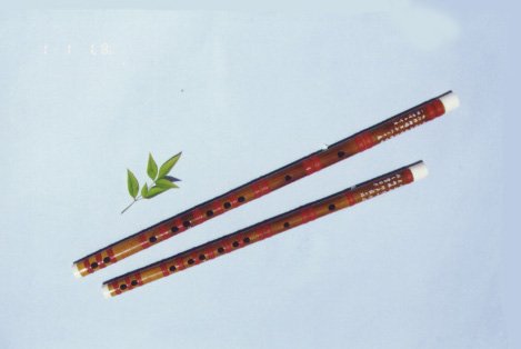JY-103-Deluxe Sound-fixed White Bamboo Flute