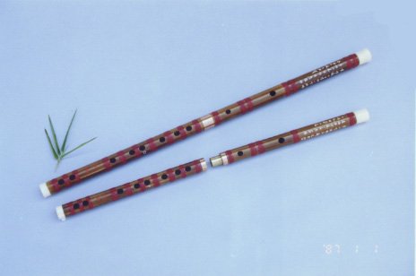 JY-104-Precise I Professional White Bamboo Flute W/T Single Copper Joint