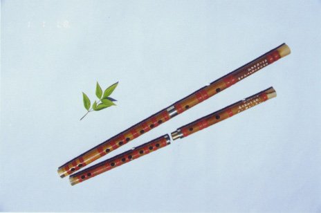 JY-105-Precise II Professional White Bamboo Flute W/T Single Copper Joint