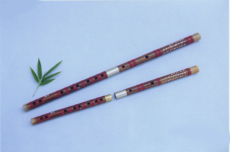 JY-108-Special III Professional Bamboo Flute W/T Double Copper Joints