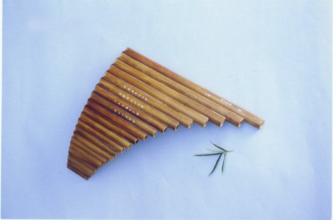 JY-301--18-Tube Sound-fixed Bamboo Pan Flute