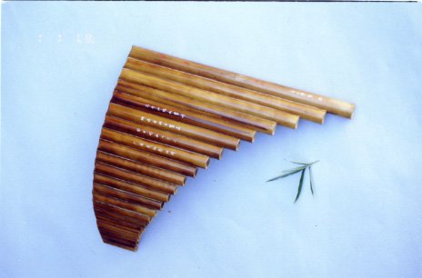 JY-302--22-Tube Deluxe Bamboo Pan Flute