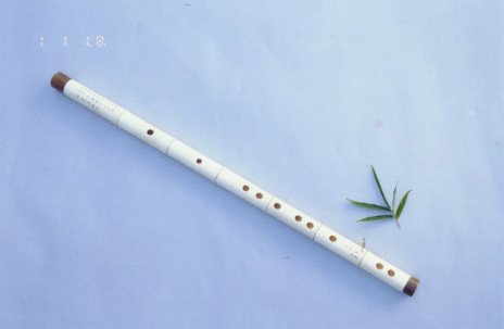 JY-407-Special Imitates Ivory Bone Flute
