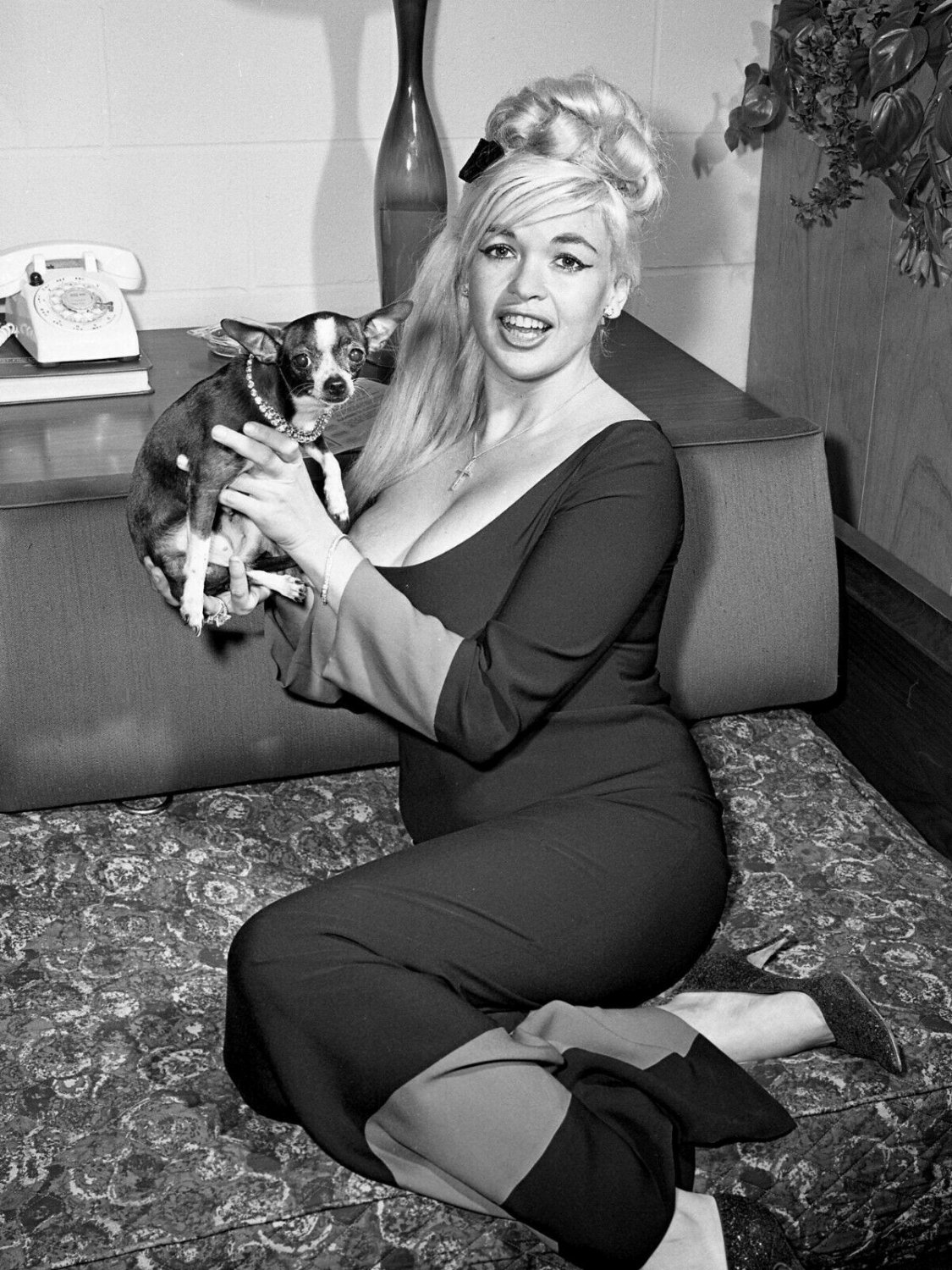 Jayne Mansfield Actress And Sex Symbol Pin Up X Photo