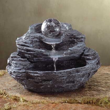 Rock Design TableTop Fountain