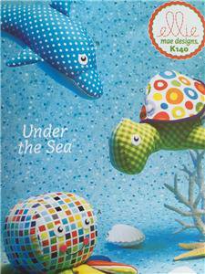 ** Ellie Mae Designs Sewing Pattern K0140 Under The Sea Turtle Dolphin Octopus