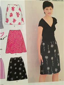 New Look Sewing Pattern 6843 Ladies Misses Skirts Size 8-18 New