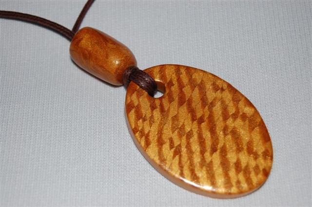 Handmade Polymer Clay Necklace with matching Earrings - set 3