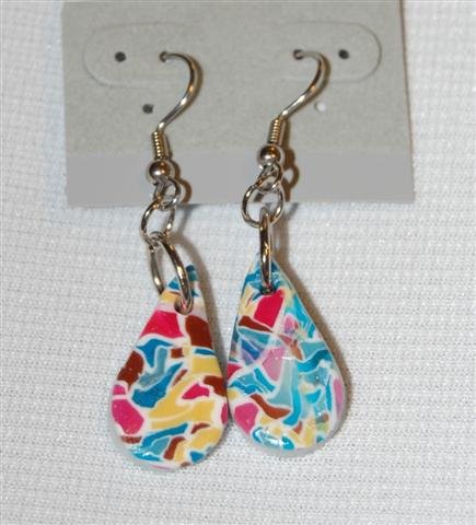 Handmade Polymer Clay Earrings - set 2