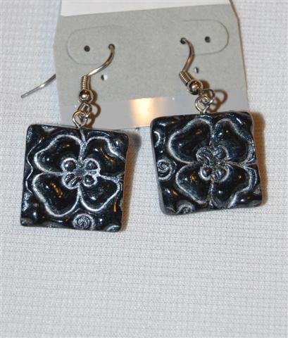 Handmade Polymer Clay Earrings - set 4