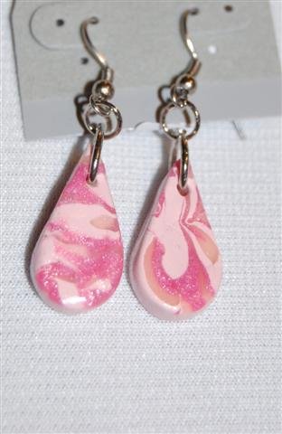 Handmade Polymer Clay Earrings - set 6