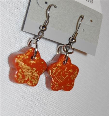 Handmade Polymer Clay Earrings - set 7