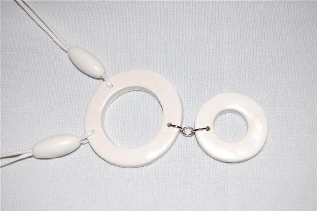 Handmade Polymer Clay Necklace with matching Earrings - set 22
