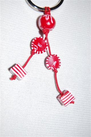 Handmade Polymer Clay Necklace with matching Earrings - set 23