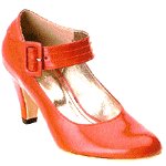Vincci HEEL WITH BUCKLE (RED)
