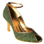 Vincci ANKLE STRAP HEEL (GREEN)