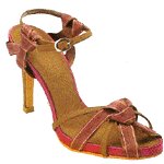 Vincci ANKLE STRAP HEEL (PINK)