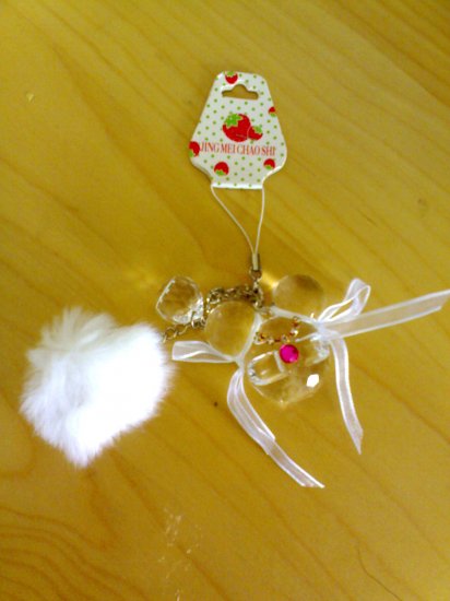 little bear crytal mobile chain
