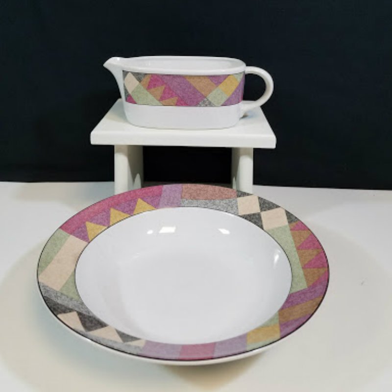 Studio Nova Vegetable Serving Bowl with Gravy Boat