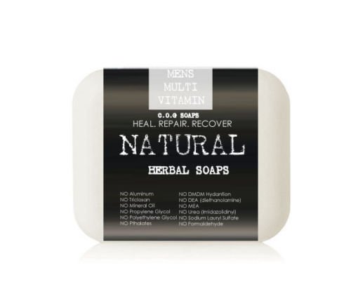 Men’s Whole Food Multivitamin Soap Bars (Value 2 Pack)