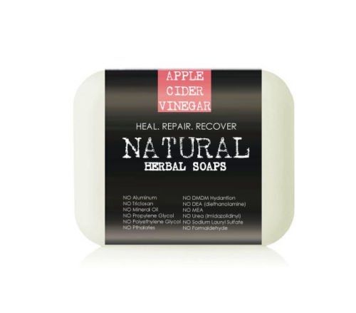 Organic Apple Cider Vinegar Problem Skin Soap Bars (Value 2 Pack)