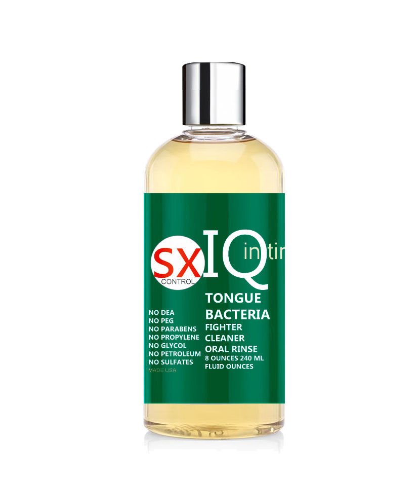 sx-IQ Oral sex Bacteria Fighting Tongue Cleansing Rinse