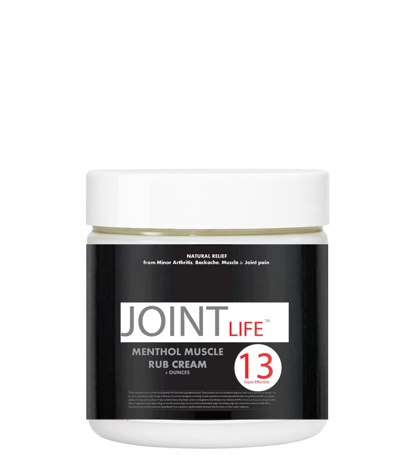 JLN Menthol Natural Joint & Pain Muscle Rub Cream