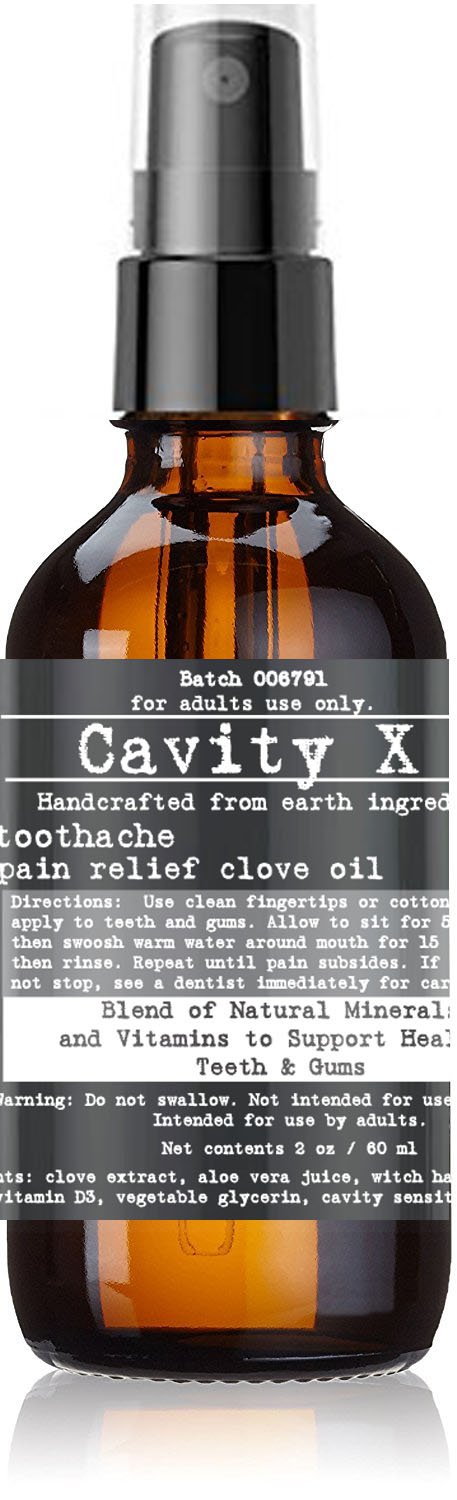 Cavity-X Toothache Clove Oil