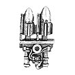 010307704 - Ork Dreadnought Rokkit Launcha