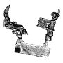 010408103 - Eldar Swooping Hawk Exarch Head and Arm
