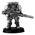 010109001 - Space Marine Scout with Sniper Rifle 1