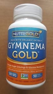 Nutrigold - Gymnema Gold (Organic), 500 mg, 90 Veg. Capsules