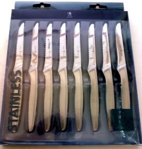 J.A. Henckels International Stainless Steel 8-Piece Steak Knife Set