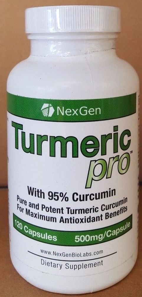 NexGen Turmeric Pro Digestion Bone Joint Support 120cap 500mg