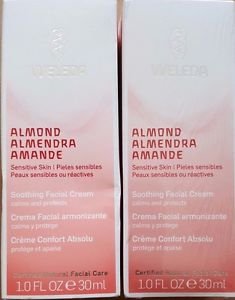 (2 Pack) Weleda Almond Soothing Facial Cream, 1 oz