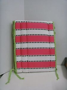 NEW Cotton Tale Designs Front Cover Up Hottsie Dottsie Front Crib Rail Cover