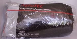 6 PR Ansell 58-530 AlphaTec size 11 Nitrile Gloves & Aggressive Grip