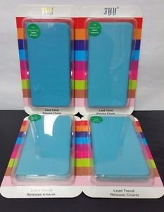 4 Pack of FYY Ultra Slim Magnetic Cover Case for Apple iPhone 6 Plus - Cyan