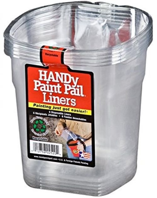 HANDy 2520-CT Paint Pail Liners, 6-Count