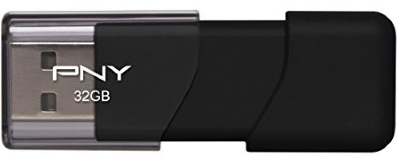 PNY Attaché 32GB USB 2.0 Flash Drive - P-FD32GATT03-GE