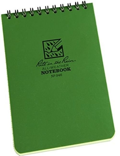 Rite In The Rain - Green Tactical Note Book (All Weather)