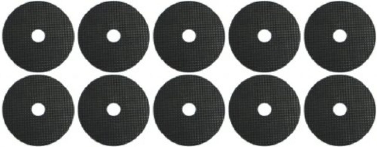 Stick-on 10 X 45mm Self-Adhesive Rubber Washer 3/8 Ideal For Tripod / Camera