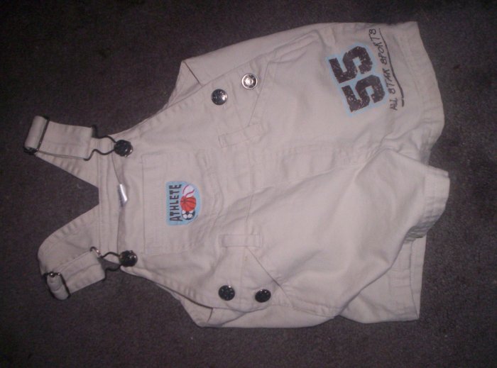 khaki overalls (boy)