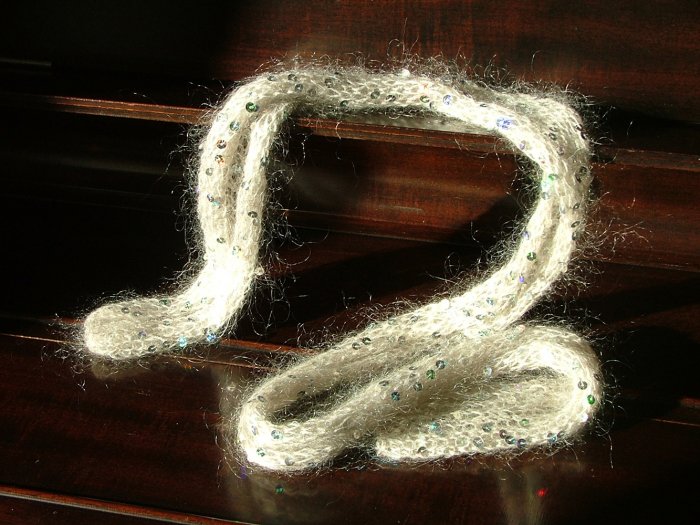 Sequin Scarflette