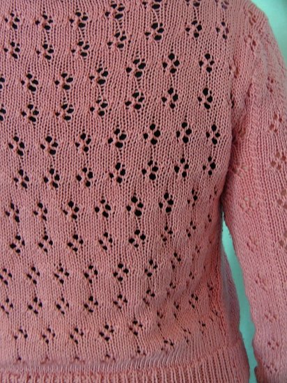 Eyelet Cardigan