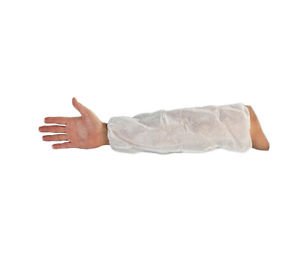 Polypropylene Disposable 18" Sleeve With Elastic on Both Ends Case of 200