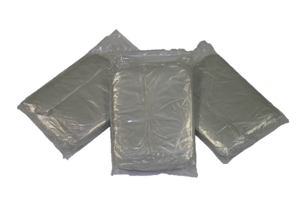 Clear Emergency Disposable Polyethylene Poncho .02 MM Case of 200
