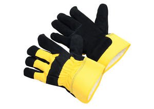 Pile Lined Leather Palm Glove, Sold by the Dozen, Size Large