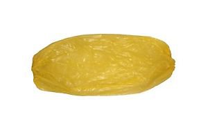 Polyethylene Disposable Sleeves, 18 Inches Long, Case of 2000, Yellow