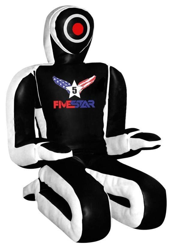 Five-Stars MMA Brazilian Grappling Submission Dummy In Synthetic Leathe